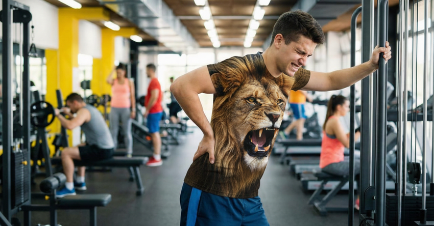 В 2026 году Львам лучше уделить внимание сердечно-сосудистой системе и спине. Фото сгенерировано нейросетью Nano Banana