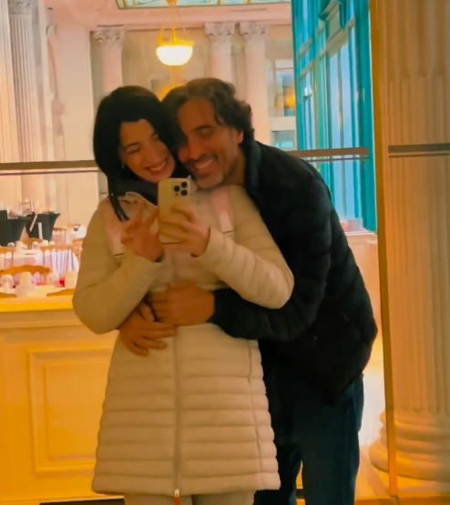 Сын Софи Лорен счастлив с невестой. ФОТО: ИНСТАГРАМ (ЗАПРЕЩЕН В РОССИИ) / @mariamsharmanashvili