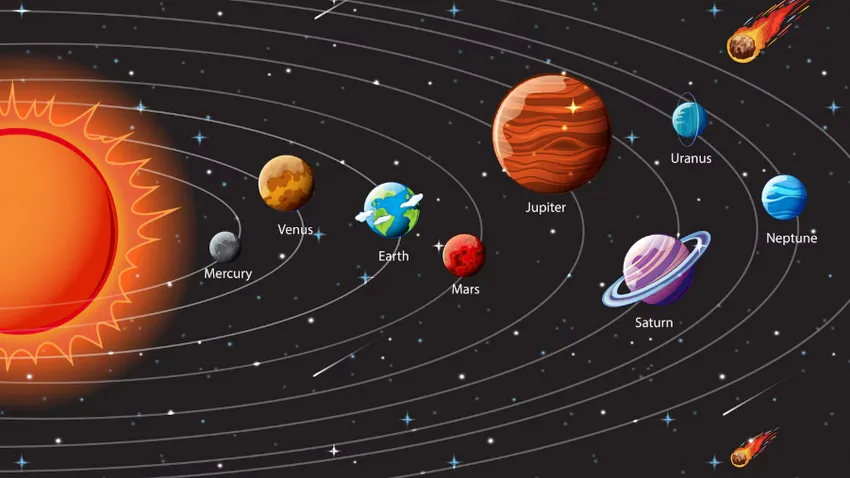 Какие планеты участвуют в параде 28 февраля 2026 года. Фото: freepik.com