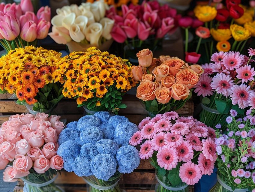 В Перми мужчина начал судиться с цветочным, потому что купленные там розы завяли. Фото сгенерировано нейросетью Perplexity по материалам статьи.