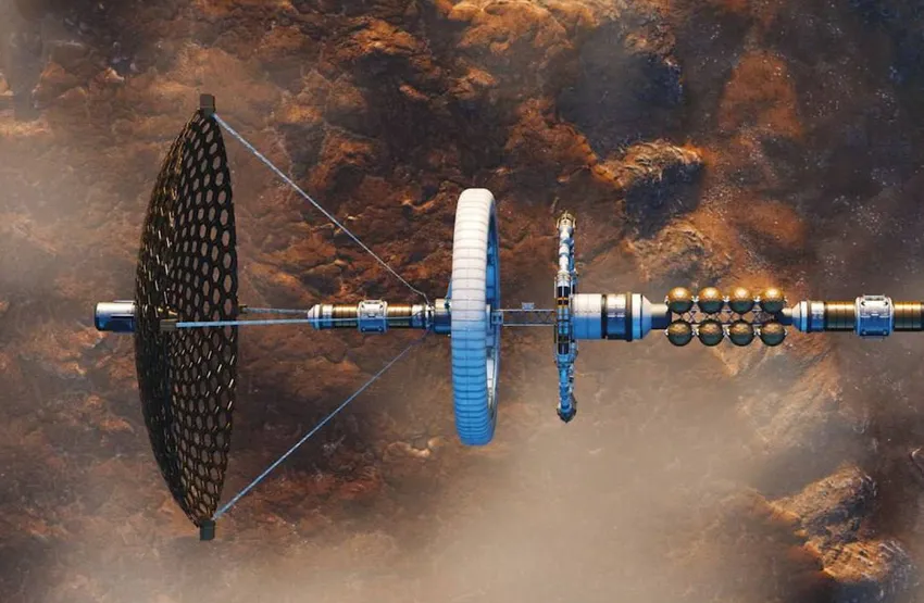 Ученые создали двигатель, с которым до Альфы Центавра можно долететь за 20 лет. Фото: @breakingmash