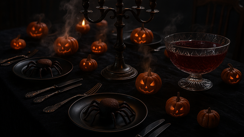 Новые необычные рецепты на Хэллоуин. Фото сгенерировано нейросетью GPT-Image