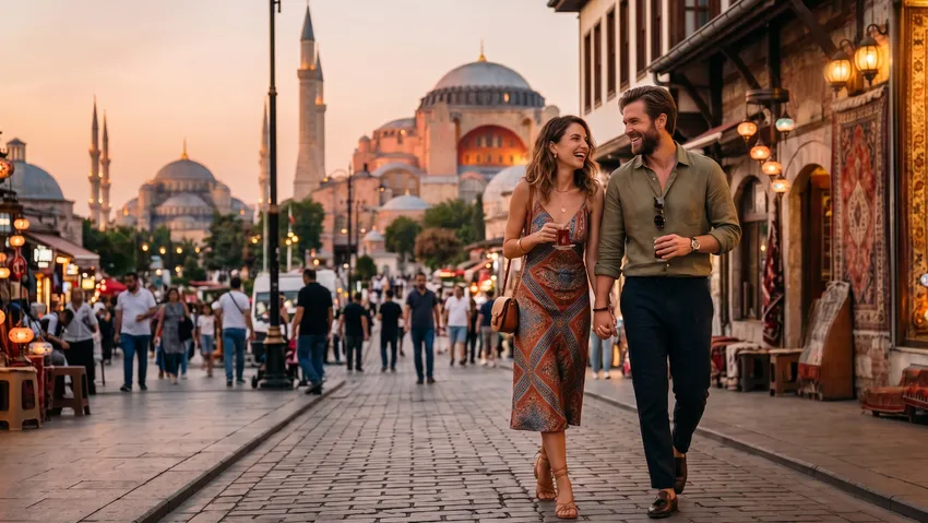 Куда поехать на майские праздники за границу. Фото сгенерировано нейросетью Nano Banana