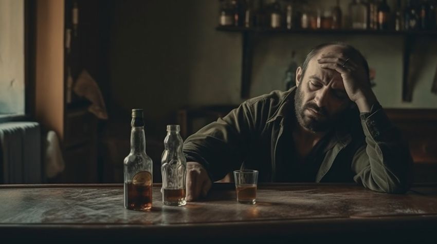 В Барнауле алкоголик убил собутыльника табуреткой и несколько дней жил с трупом. Фото сгенерировано нейросетью midjourney.com по материалам статьи