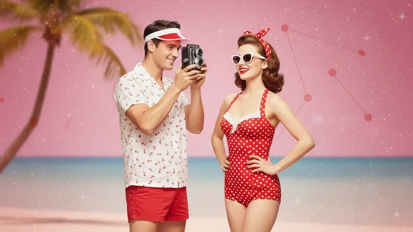 2026 год женщинам-Стрельцам прогнозирует роман с иностранцем. Фото сгенерировано нейросетью Nano Banana