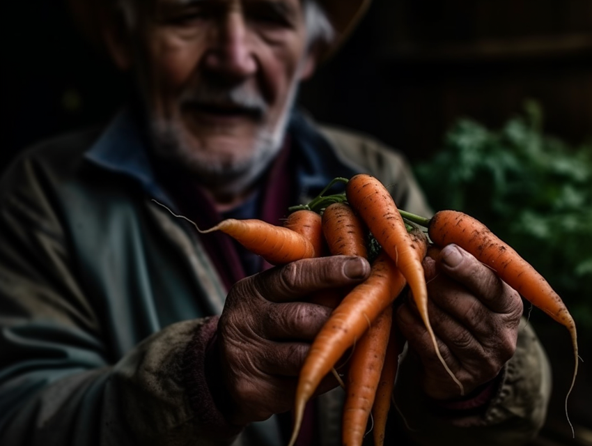 Морковь часто становится кривой в холодильнике. ФОТО СГЕНЕРИРОВАНО НЕЙРОСЕТЬЮ MIDJOURNEY.COM ПО МОТИВАМ ПУБЛИКАЦИИ