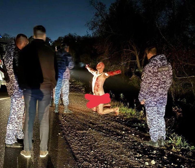 Сын экс-прокурора был не в себе. Фото: @t.me/amur_mash