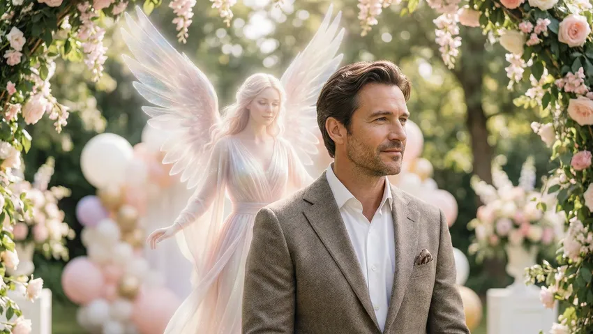 Именины в апреле. Фото сгенерировано нейросетью Nano Banana