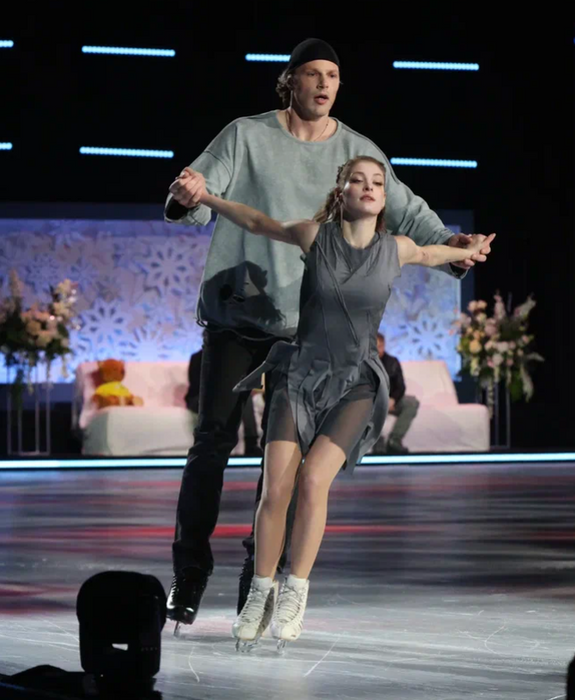 Никита и Алена на «Ледниковом периоде». ФОТО: Юрий Феклистов