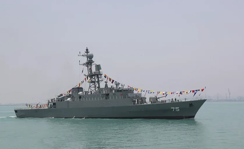 фрегат ВМС Ирана Dena. ФОТО: соцсети