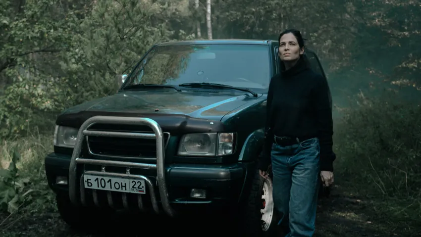 Юлия Снигирь на съемках сериала «После Фишера: Инквизитор». Фото: онлайн-кинотеатр Wink