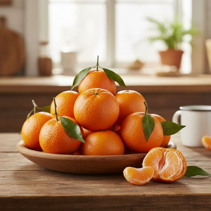 Самый сладкий, самый большой, самый дорогой... Какой сорт мандаринов лучший?. Фото сгенерировано нейросетью Perplexity по материалам статьи