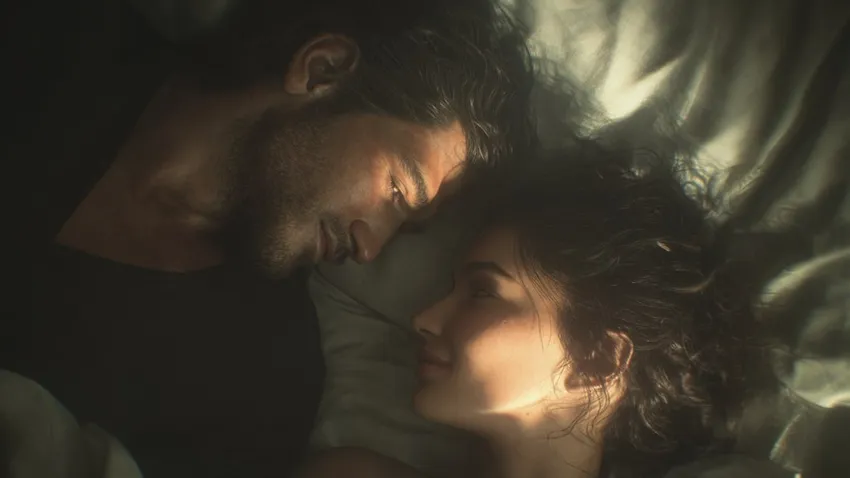 Секс с бывшим говорит о том, что в отношениях осталась какая-то недосказанность. Фото сгенерировано нейросетью Midjourney