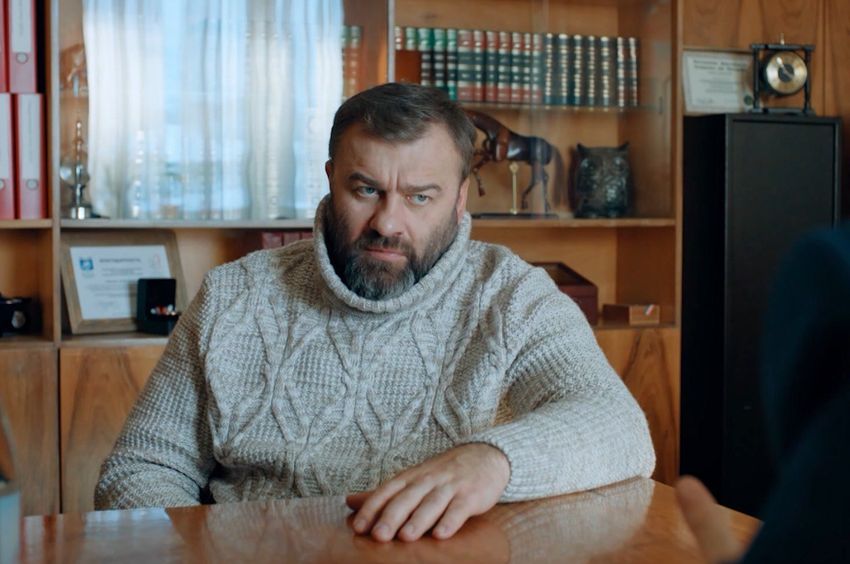 Михаил Пореченков сыграл главную роль в сериале. Кадр из сериала "Полярный-3", реж. Илья Аксёнов, 2023 год