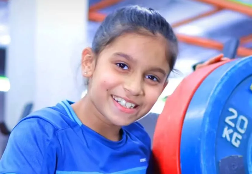 Самая сильная малышка Индии. Фото: ИНСТАГРАМ (ЗАПРЕЩЕН В РОССИИ) / @fit_arshia