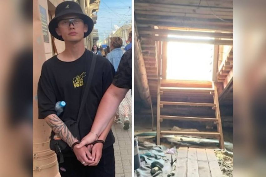В Питере на 20-летнего экстремала завели "уголовку" за платные экскурсии по крышам домов. Фото: @t.me/mashmoyka