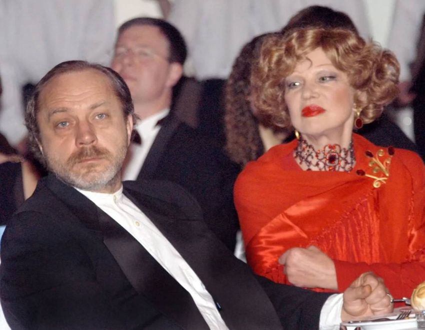 Людмила Гурченко и Сергей Сенин. Фото: соцсети