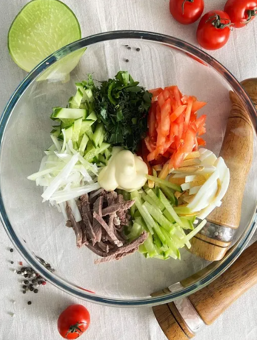 Майонез можно заменить сметаной. ФОТО автора