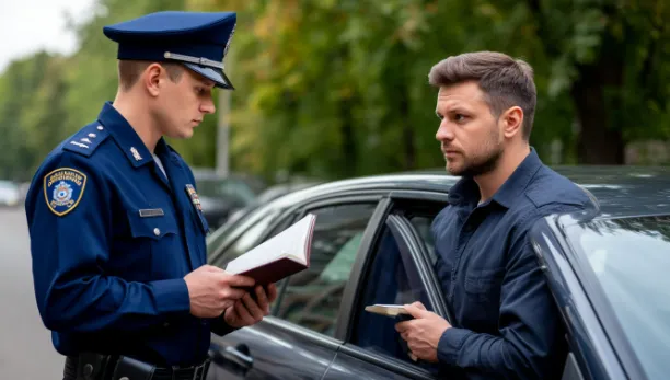 Российских водителей будут проверять на запрещенку прямо в пути. Фото сгенерировано нейросетью shedevrum.ai по материалам статьи