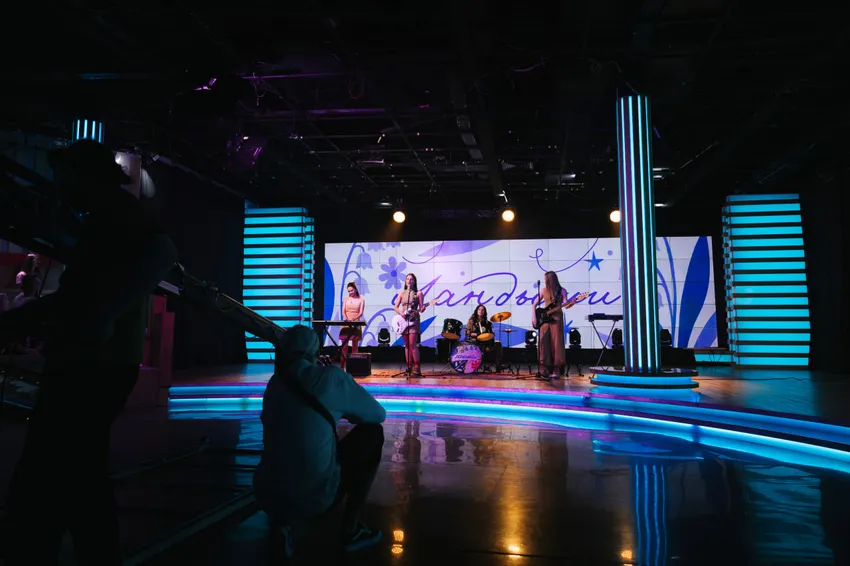 Съемки второго сезона сериала «Ландыши. Вторая весна». Фото: онлайн-кинотеатр Wink