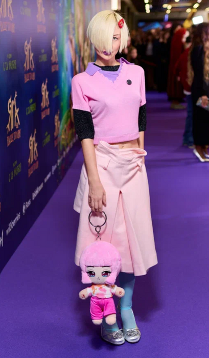 Марго на премьере было не узнать