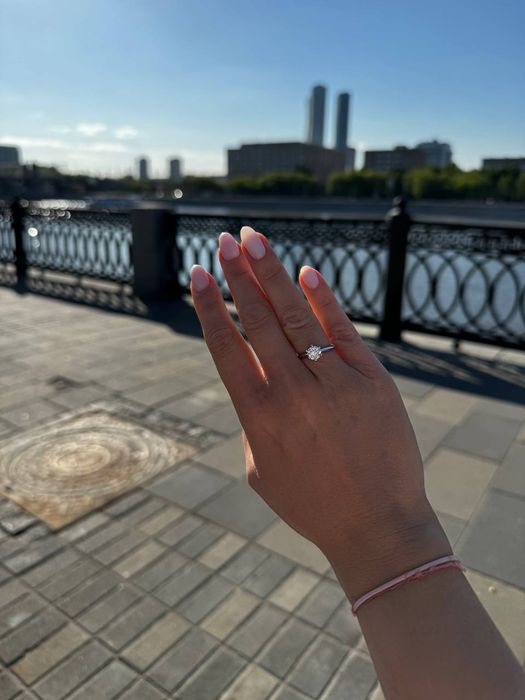 Она сказала да. Фото: @t.me/Mariapogas