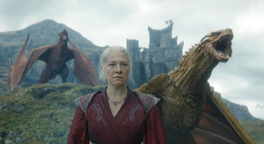 Кадр из сериала "Дом Дракона", 2022, реж. Мигель Сапочник