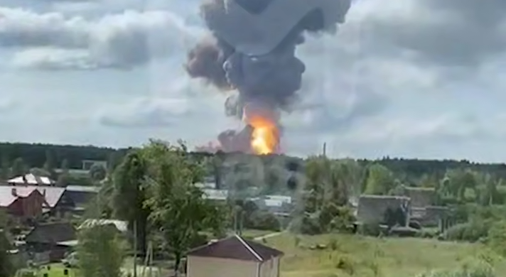 В Рязанской области взорвался завод пороха, погибли пятеро, еще 20 пострадали. Фото: @breakingmash