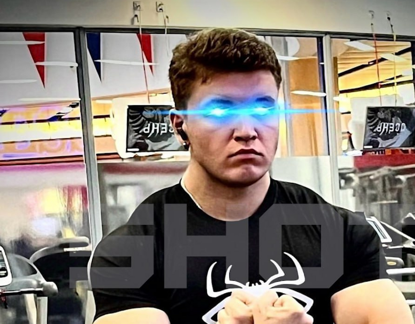 На фото один из похитителей, Самир. Фото: t.me/shot_shot