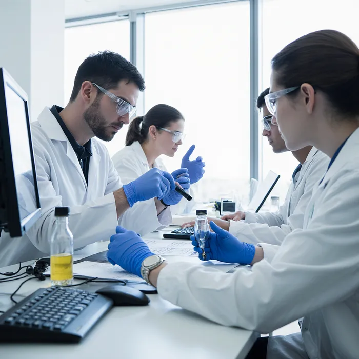 В Питере ученые украли 20 млн при испытаниях нового препарата от рака. Фото сгенерировано нейросетью krea.ai