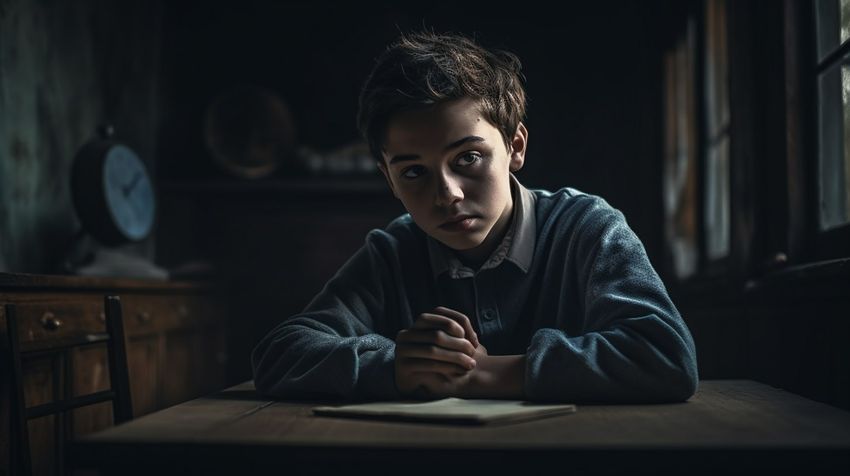 В Бурятии мальчик умер прямо во время урока. Фото сгенерировано нейросетью midjourney.com по материалам статьи