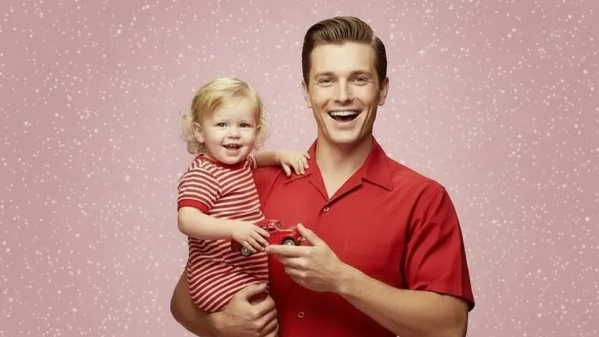 В 2026 году семейным мужчинам-Ракам советуют больше времени проводить с детьми и родителями. Фото сгенерировано нейросетью Nano Banana