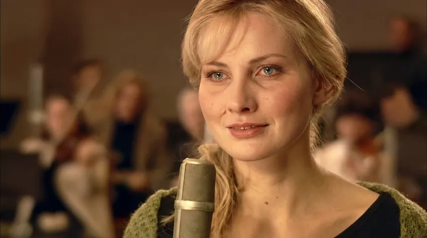 Йоанна Моро сыграла Анна Герман в сериале «Анна Герман. Тайна белого ангела». Фото: кадр из фильма