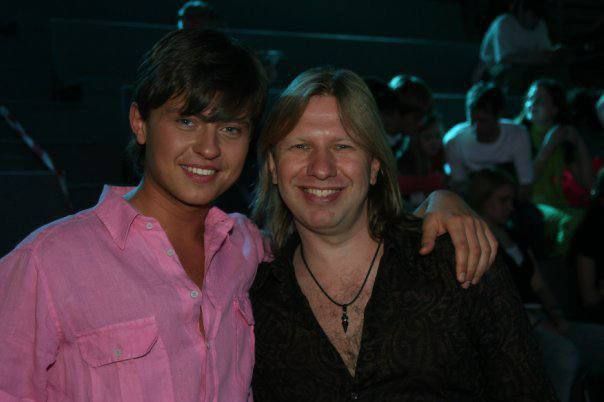 Прохор с Виктором Дробышем. Фото: личный архив