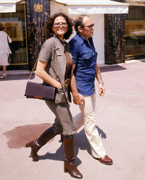 Клаудия с мужем-режиссёром Паскуале Скуитьери. ФОТО: соцсети