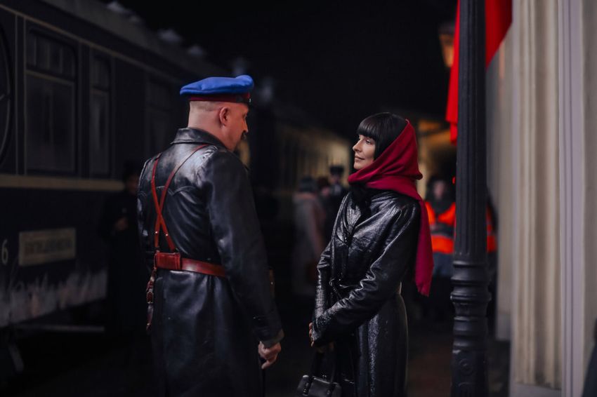 Кадр из фильма «Красный шелк», 2025, реж. Андрей Волгин