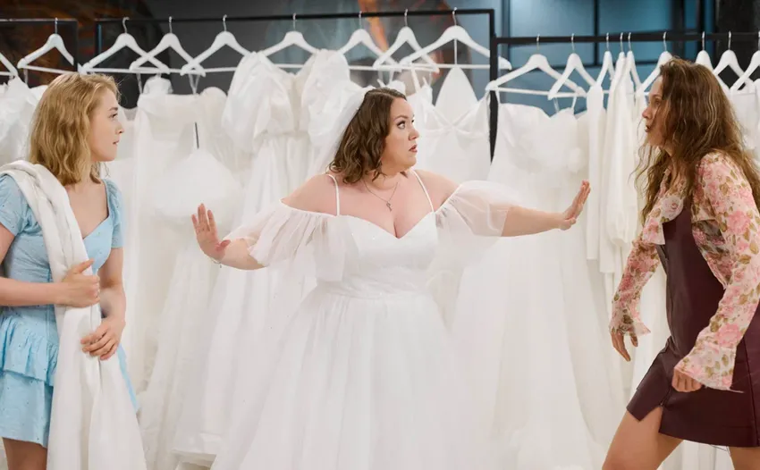 Наталья Корнева в роли невесты. ФОТО: СТС