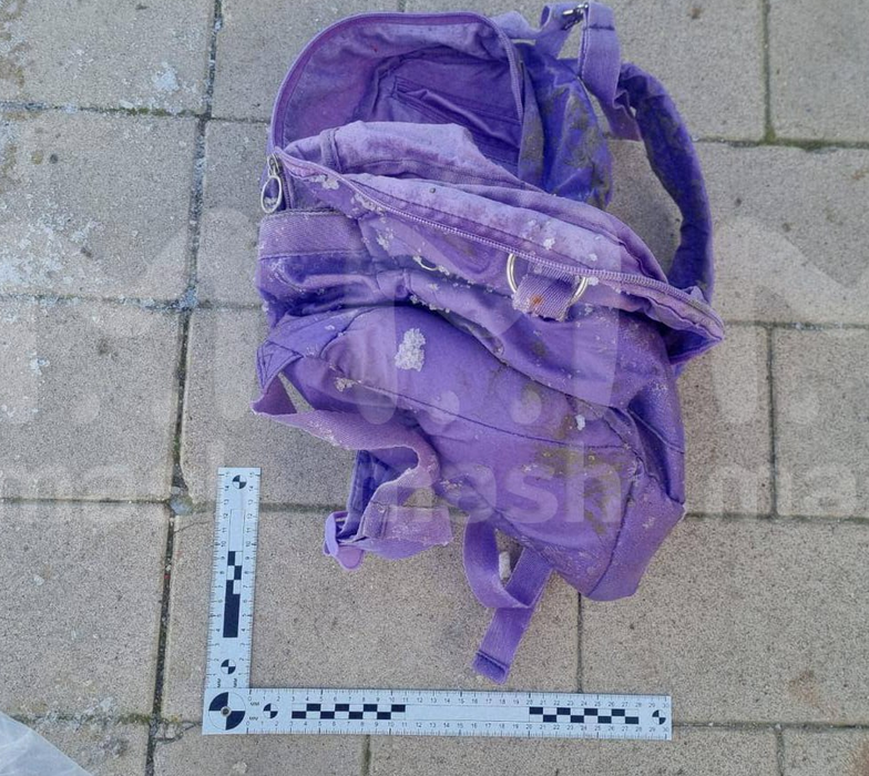 В этом рюкзаке нашли голову ребенка. Фото: @breakingmash