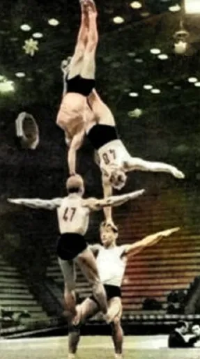 Цирковой акробатике Андрей посвятил несколько лет. ФОТО: из личного архива