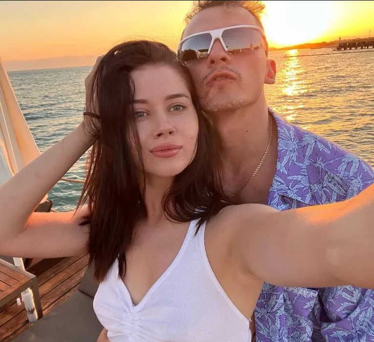 Олеся Иванченко и Максим Заяц. Фото: Instagram*