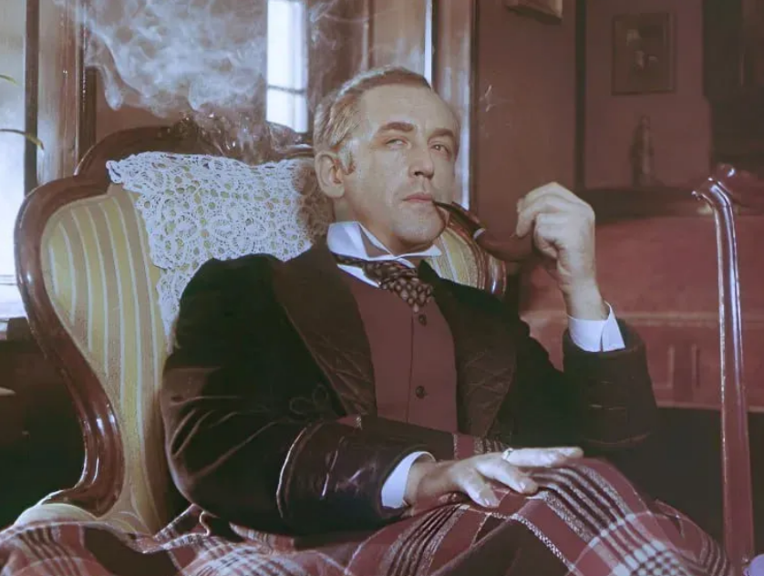  КАДР ИЗ ФИЛЬМА "ШЕРЛОК ХОЛМС И ДОКТОР ВАТСОН", 1980, РЕЖ. ИГОРЬ МАСЛЕННИКОВ
