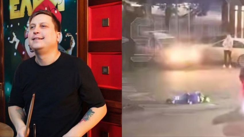 Барабанщик сбил гаишника и насмерть снес женщину. Фото: @t.me/shot_shot