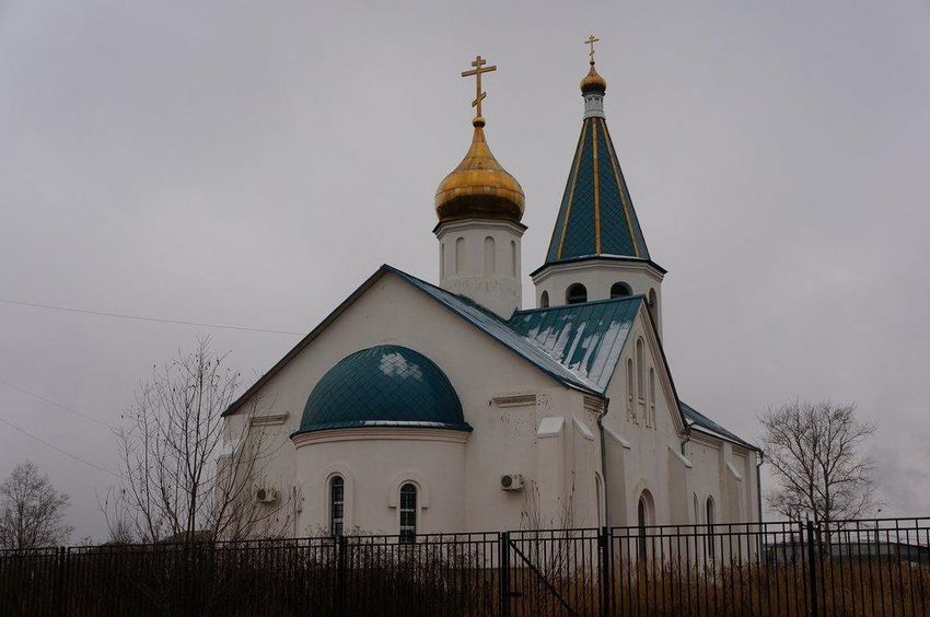 Церковь в Подмосковье, в которой произошло нападение. Фото: @mash