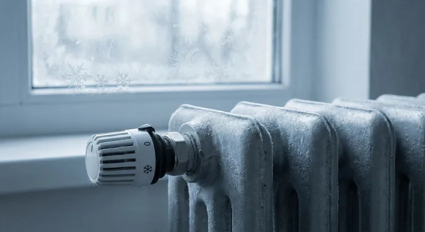 Отключение отопления в Санкт-Петербурге в 2026 году. Фото сгенерировано нейросетью Nano Banana