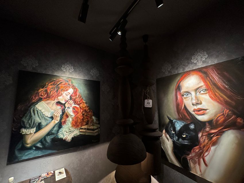 Образ Наташи Королевой узнается на многих полотнах. ФОТО: Лина Андр