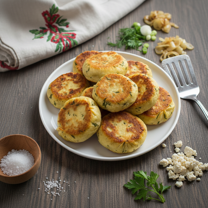 Пирожки с тофу. Фото сгенерировано нейросетью Nano Banana