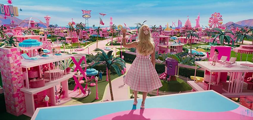 Кадр из фильма "Барби", 2023 год, реж. Грета Гервиг