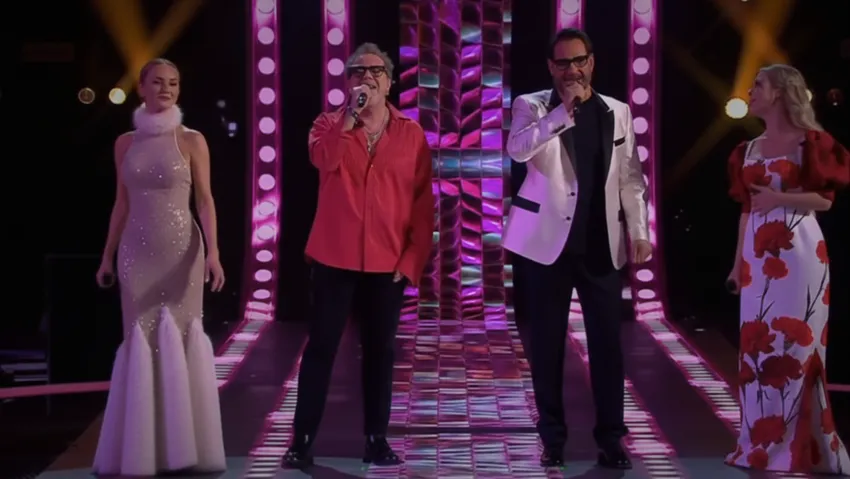 Состав жюри 14 сезона шоу «Голос». Фото: кадр из передачи