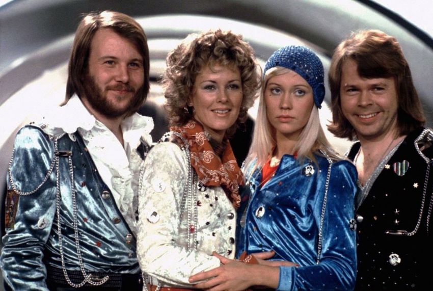 ABBA на Евровидении в 1974 году. Фото: legion-media.ru