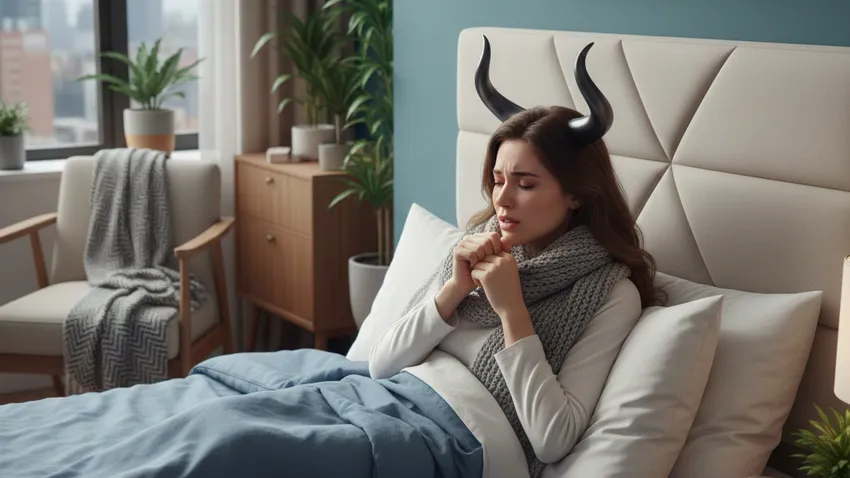 Тельцам в 2026 году нужно уделить внимание горлу, щитовидке и шейному отделу, а также весу и правильному питанию. Фото сгенерировано нейросетью Nano Banana